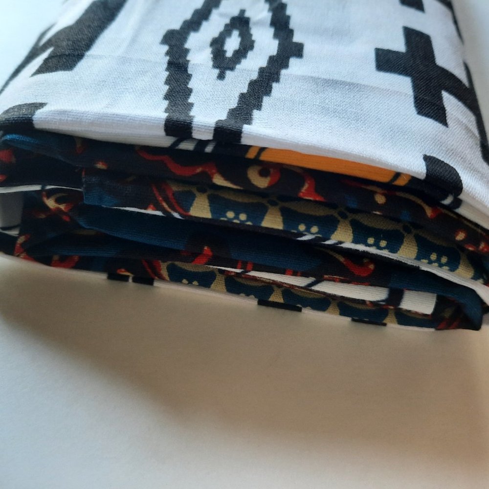 BOGO BUY ONE GET ONE FREE--6 Random Fat Quarter Bundle/African Fabric/6 Pcs - - Picture 11 of 14
